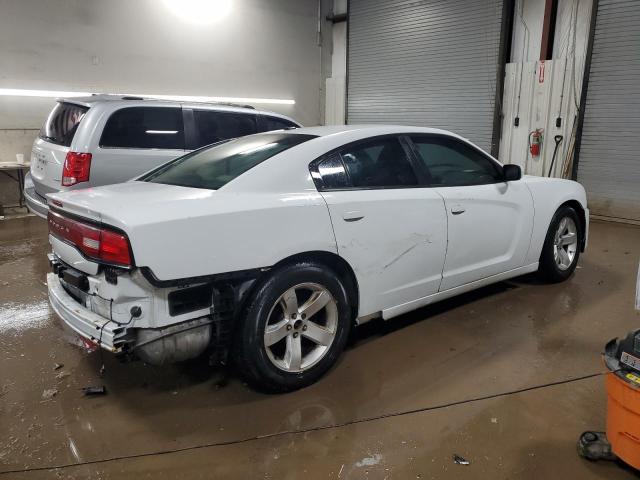 2C3CDXBG7CH133833 - 2012 DODGE CHARGER SE WHITE photo 3