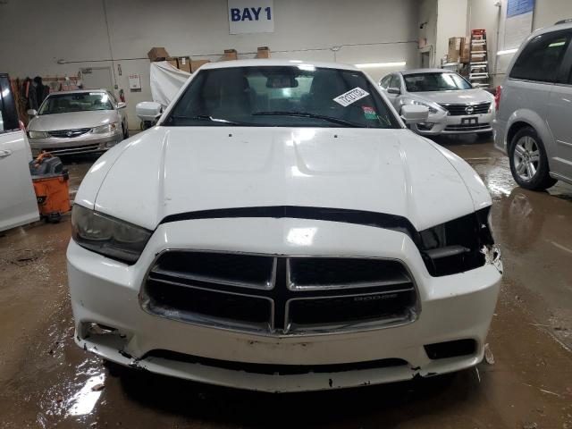 2C3CDXBG7CH133833 - 2012 DODGE CHARGER SE WHITE photo 5