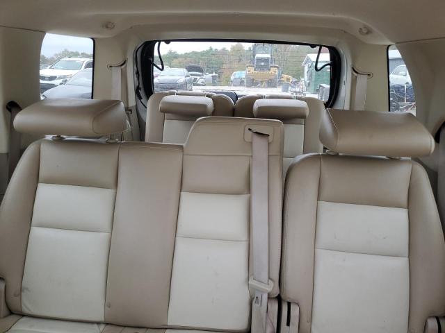 1FMEU74E59UA14261 - 2009 FORD EXPLORER EDDIE BAUER WHITE photo 10