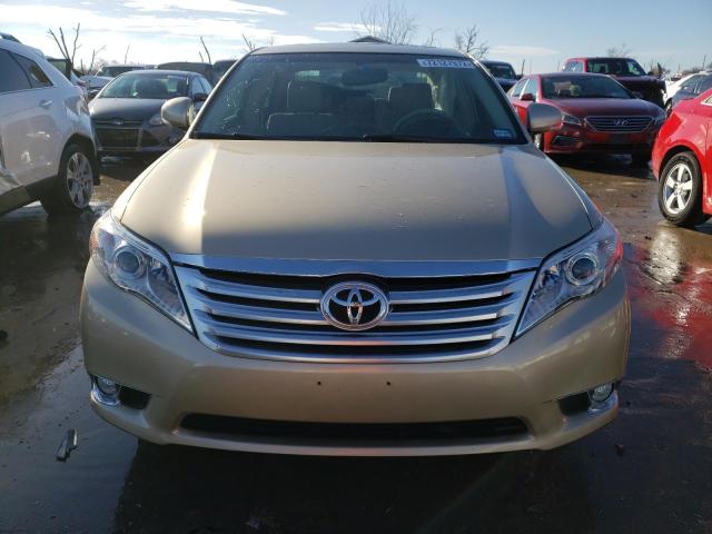 4T1BK3DB7BU394989 - 2011 TOYOTA AVALON BASE GOLD photo 5