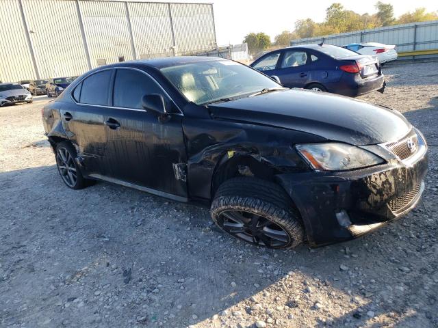 JTHBK262685051801 - 2008 LEXUS IS 250 BLACK photo 4