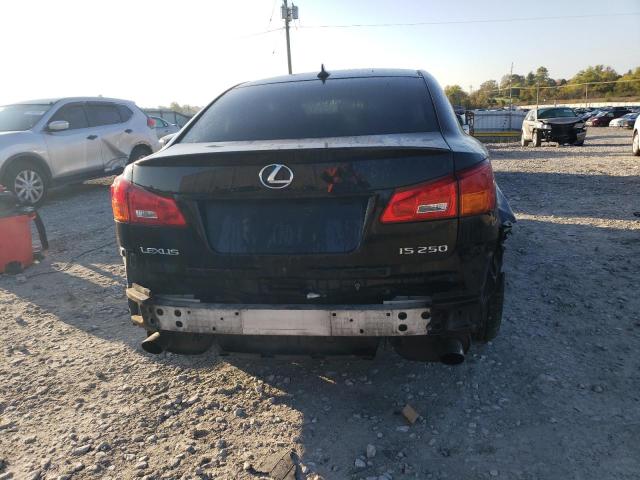 JTHBK262685051801 - 2008 LEXUS IS 250 BLACK photo 6