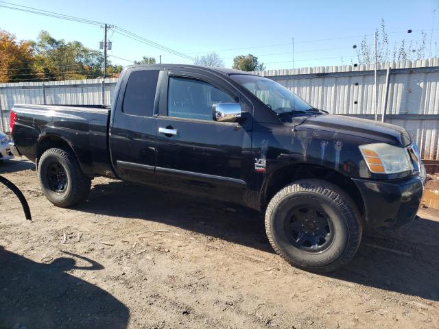 1N6AA06B34N543679 - 2004 NISSAN TITAN XE BLACK photo 4