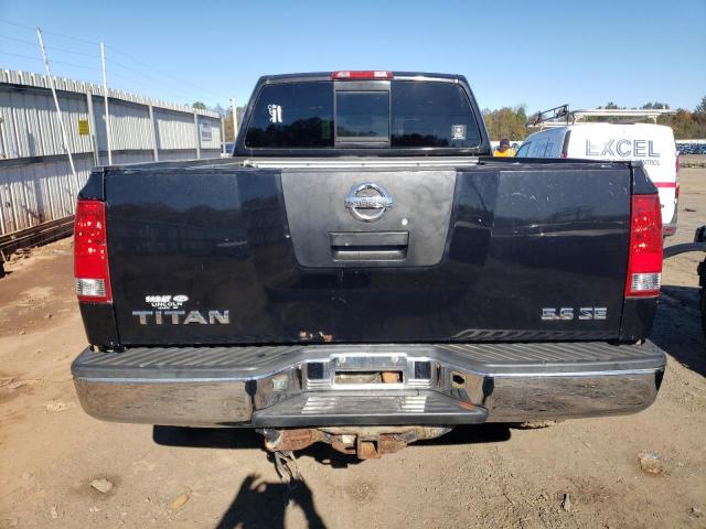 1N6AA06B34N543679 - 2004 NISSAN TITAN XE BLACK photo 6