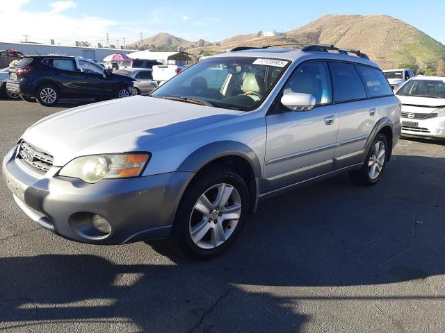 4S4BP85C354338784 - 2005 SUBARU LEGACY OUTBACK H6 R VDC SILVER photo 1