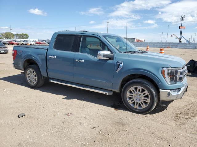 1FTFW1E89PKF38630 - 2023 FORD F150 SUPERCREW BLUE photo 4