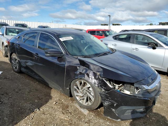 2HGFC2F72JH587446 - 2018 HONDA CIVIC EX BLACK photo 4