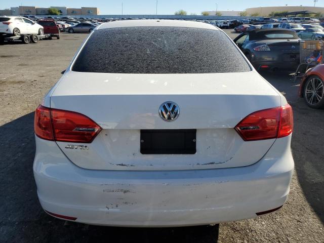 3VW2K7AJ5EM375483 - 2014 VOLKSWAGEN JETTA BASE WHITE photo 6