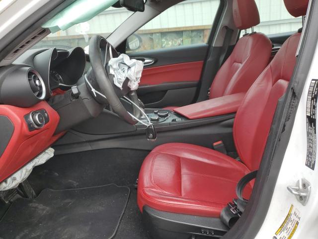 ZARFAEDN3H7536251 - 2017 ALFA ROMEO GIULIA Q4 WHITE photo 7