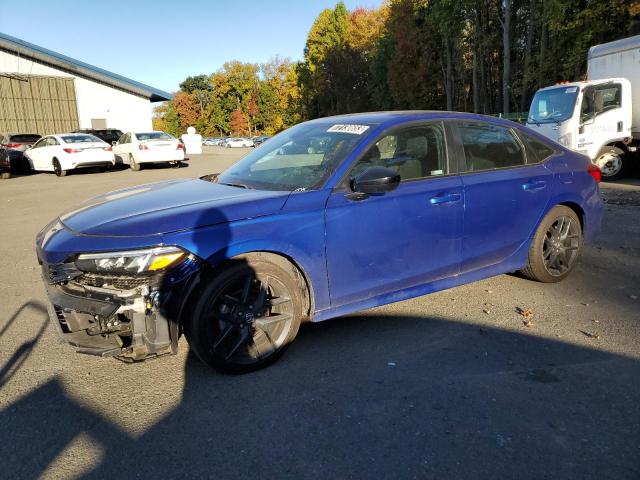 2HGFE2F55NH540054 - 2022 HONDA CIVIC SPORT 蓝色 照片 1