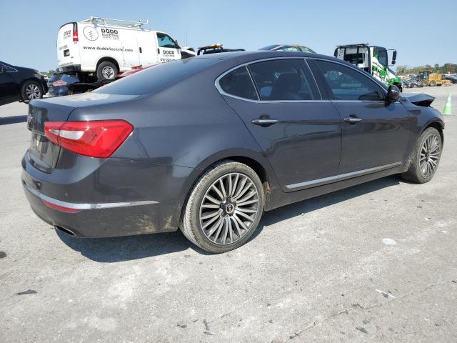 KNALN4D72F5174254 - 2015 KIA CADENZA PREMIUM GRAY photo 3