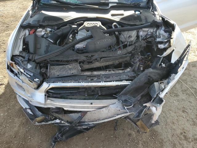 WAUHGAFC7DN013811 - 2013 AUDI A6 PRESTIGE ვერცხლისფერი ფოტო 11