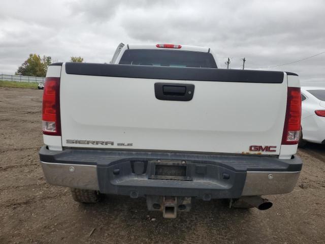 1GT120CG6CF219490 - 2012 GMC SIERRA K2500 SLE WHITE photo 6