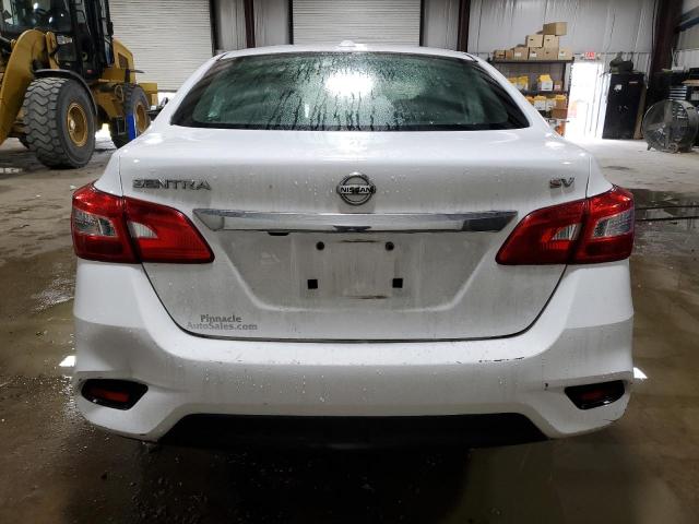 3N1AB7AP0KY347732 - 2019 NISSAN SENTRA S WHITE photo 6