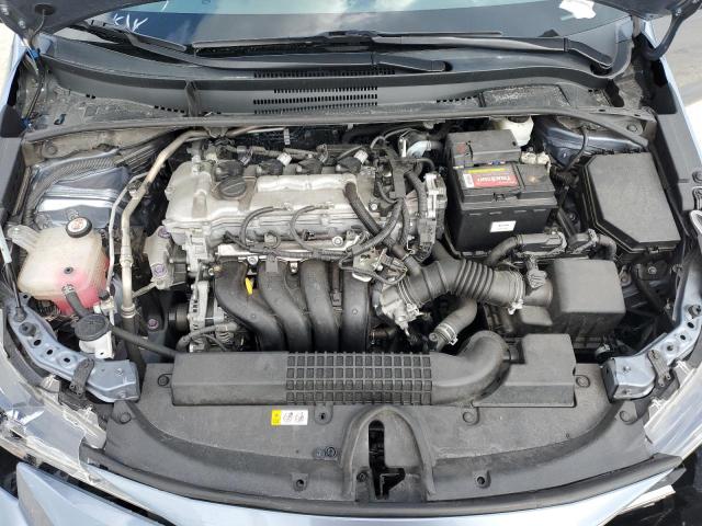 5YFEPMAE8MP152204 - 2021 TOYOTA COROLLA LE BLUE photo 11