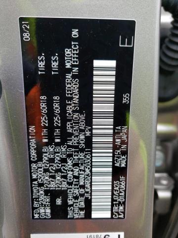 JTJGARDZ3M5030611 - 2021 LEXUS NX 300 BASE Boz foto 13