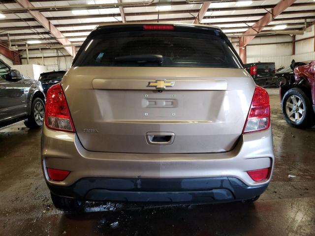 3GNCJKSBXJL166073 - 2018 CHEVROLET TRAX LS TAN photo 6