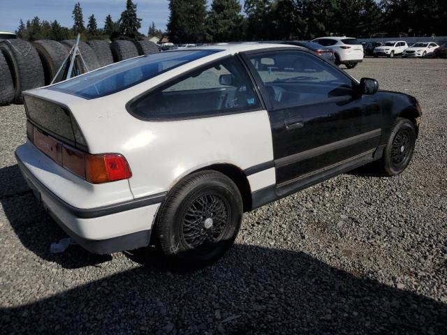 JHMED8353JS015662 - 1988 HONDA CIVIC CRX DX WHITE photo 3