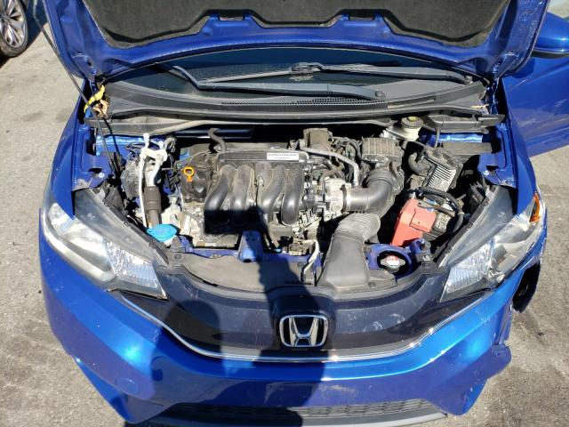 JHMGK5H78GX041760 - 2016 HONDA FIT EX BLUE photo 11