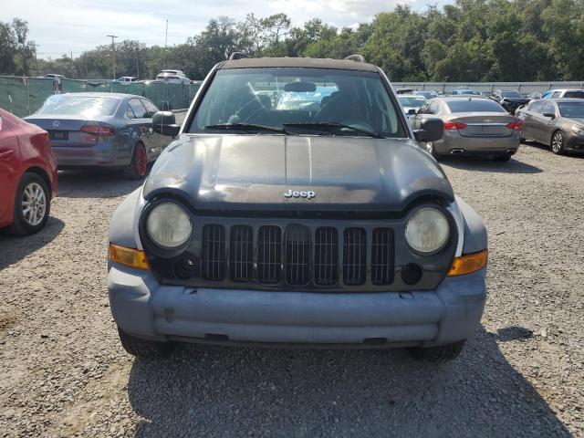 1J4GL48K85W658702 - 2005 JEEP LIBERTY SPORT SILVER photo 5