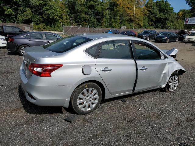 3N1AB7AP1HY311430 - 2017 NISSAN SENTRA S SILVER photo 3