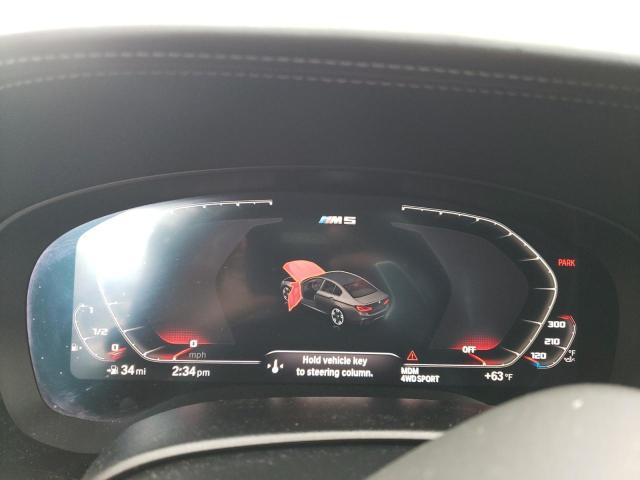 WBSJF0C05LCD50477 - 2020 BMW M5 BASE ნაცრისფერი ფოტო 9