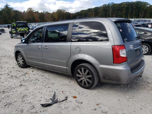 2C4RC1BGXER218233 - 2014 CHRYSLER TOWN & COU TOURING SILVER photo 2