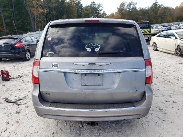 2C4RC1BGXER218233 - 2014 CHRYSLER TOWN & COU TOURING SILVER photo 6