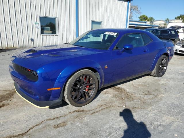 2C3CDZFJ7MH571318 - 2021 DODGE CHALLENGER R/T SCAT PACK BLUE photo 1