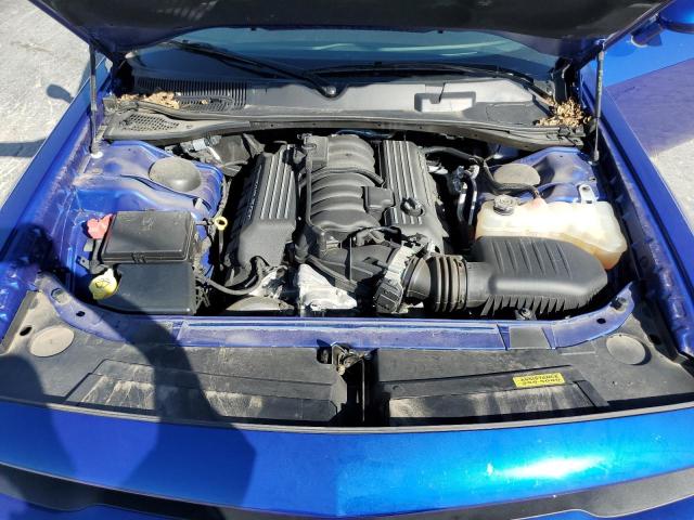 2C3CDZFJ7MH571318 - 2021 DODGE CHALLENGER R/T SCAT PACK BLUE photo 11