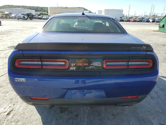2C3CDZFJ7MH571318 - 2021 DODGE CHALLENGER R/T SCAT PACK BLUE photo 6