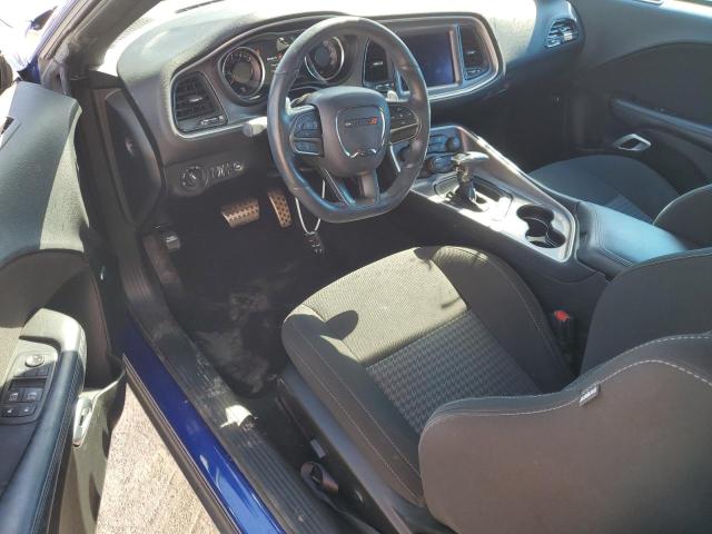 2C3CDZFJ7MH571318 - 2021 DODGE CHALLENGER R/T SCAT PACK BLUE photo 8
