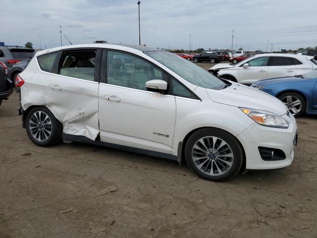 1FADP5DU7JL102196 - 2018 FORD C-MAX TITANIUM WHITE photo 4