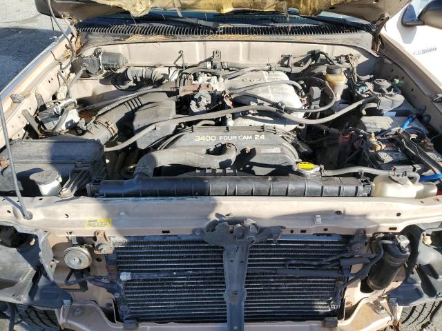 4TASN92N1XZ545732 - 1999 TOYOTA TACOMA XTRACAB PRERUNNER ოქროსფერი ფოტო 11