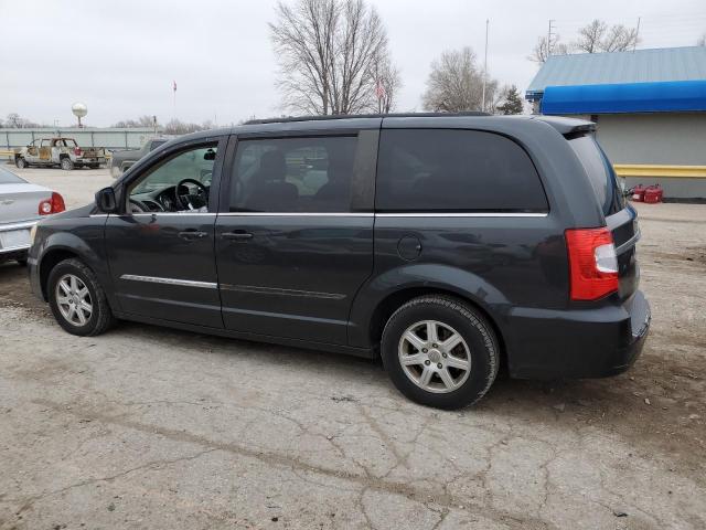 2A4RR5DG8BR666382 - 2011 CHRYSLER TOWN & COU TOURING BLACK photo 2