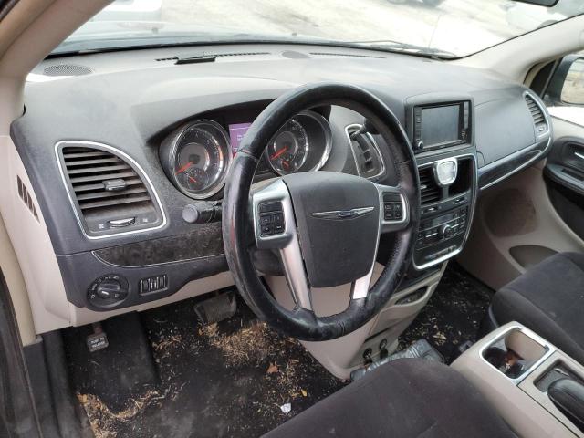 2A4RR5DG8BR666382 - 2011 CHRYSLER TOWN & COU TOURING BLACK photo 8