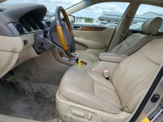 JTHBA30G055056551 - 2005 LEXUS ES 330 GOLD photo 7