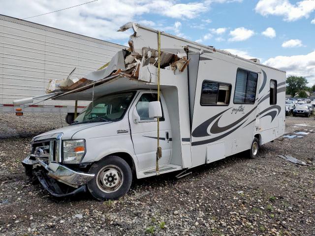 1FDXE45S18DA92124 - 2008 FORD ECONOLINE E450 SUPER DUTY CUTAWAY VAN WHITE photo 8