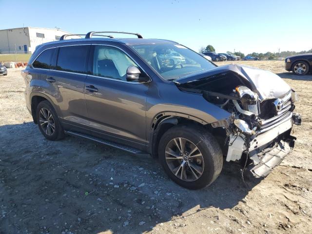 5TDJKRFH7GS232750 - 2016 TOYOTA HIGHLANDER XLE GRAY photo 4