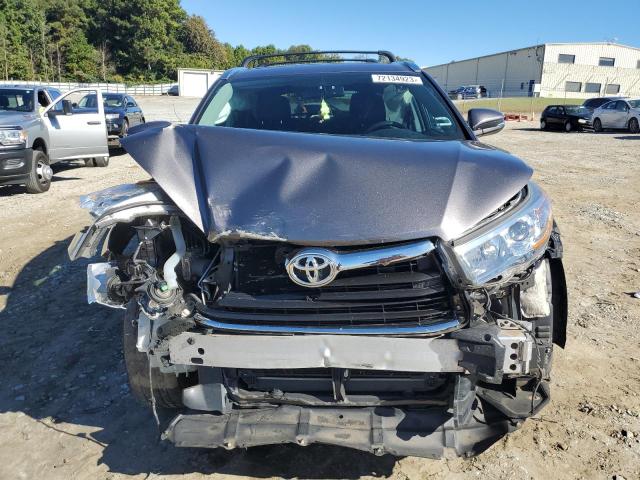 5TDJKRFH7GS232750 - 2016 TOYOTA HIGHLANDER XLE GRAY photo 5