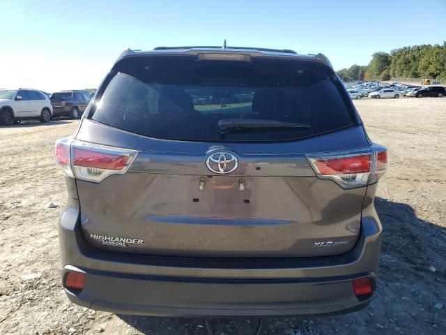 5TDJKRFH7GS232750 - 2016 TOYOTA HIGHLANDER XLE GRAY photo 6