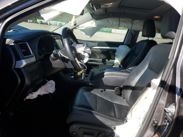 5TDJKRFH7GS232750 - 2016 TOYOTA HIGHLANDER XLE GRAY photo 7