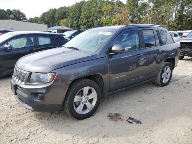 1C4NJDEB3ED766549 - 2014 JEEP COMPASS LATITUDE GRAY photo 1