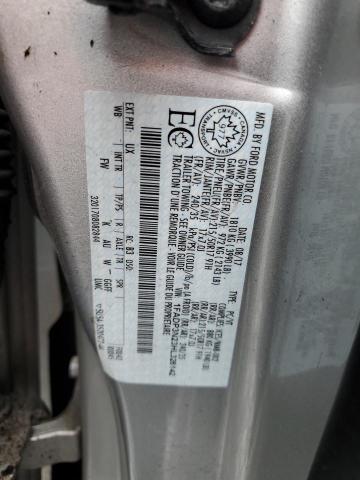 1FADP3N23HL326142 - 2017 FORD FOCUS TITANIUM SILVER photo 12