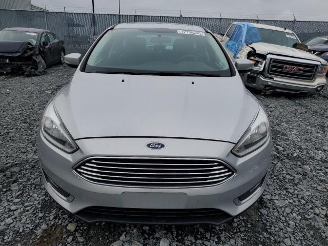 1FADP3N23HL326142 - 2017 FORD FOCUS TITANIUM SILVER photo 5