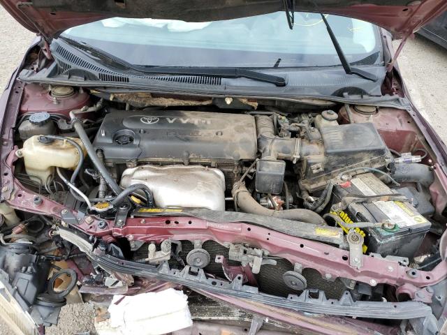 JTKDE177150018969 - 2005 TOYOTA SCION TC 勃艮第红 照片 11