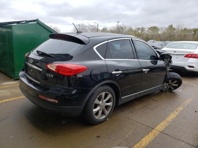 JNKAJ09F28M354081 - 2008 INFINITI EX35 BASE Սև լուսանկար 3