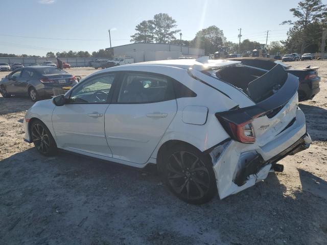 SHHFK7H91KU209718 - 2019 HONDA CIVIC SPORT TOURING WHITE photo 2