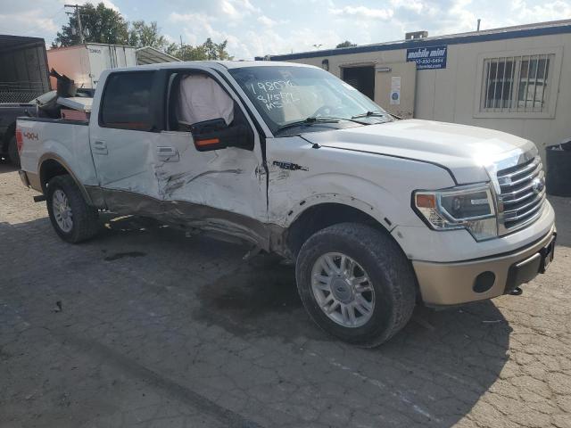 1FTFW1EF6EKD31320 - 2014 FORD F150 SUPERCREW WHITE photo 4