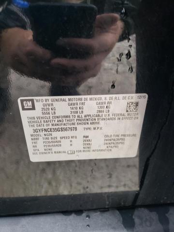 3GYFNCE35GS567978 - 2016 CADILLAC SRX PERFORMANCE COLLECTION Noir photo 13